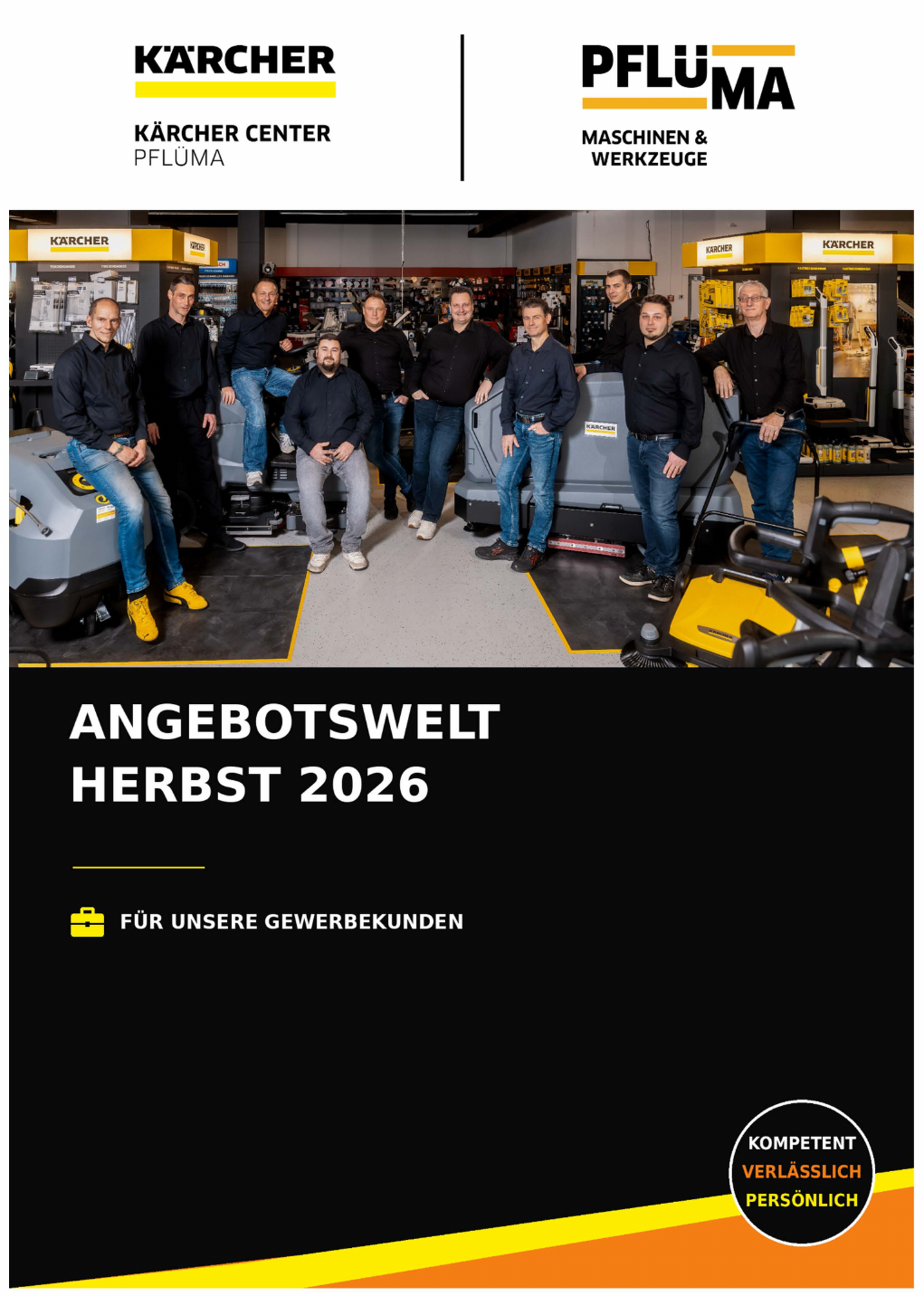 Titelseite Aktionskatalog Herbst 2026